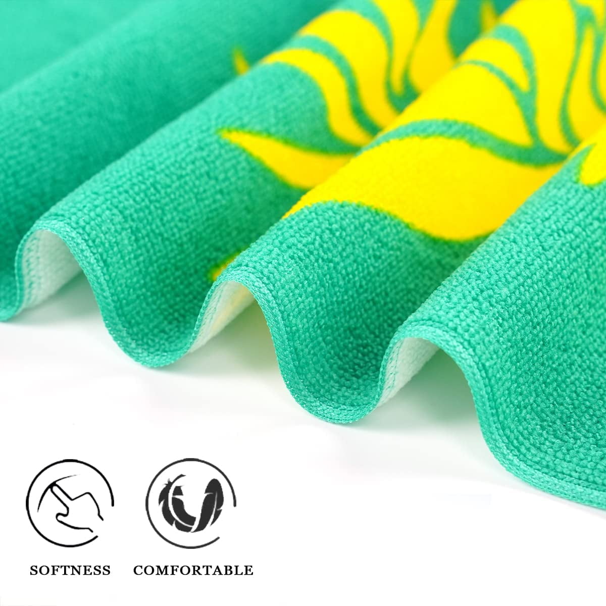 4 Packs Oversized Beach Towel Set, 36 x 72 in XL Extra Large Big Soft Clearance Pool Swim Travel Towels Blanket for Adult Women Men Camping Cruise Lounge Cover Gift