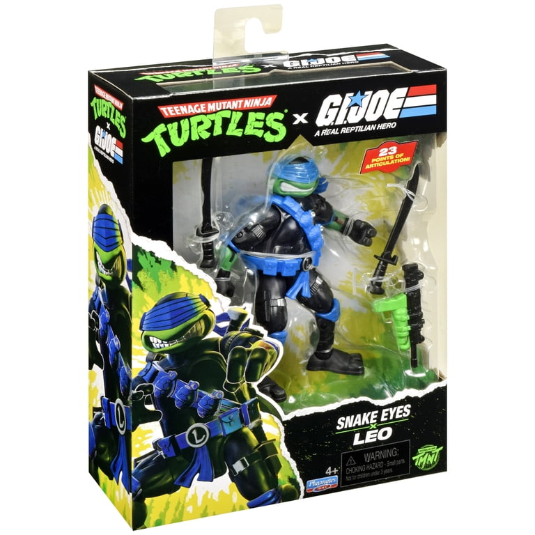Teenage Mutant Ninja Turtles x G.I. Joe: Snakes Eyes x Leo