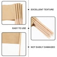 thumbnail image 5 of HORIALENCE 200Pcs Fruit Picks Rectangular Wood For Households And Party Planners, 5 of 8