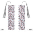 thumbnail image 2 of Kdxio Flowers and Lady Bugs Print Metal Tassel Bookmarks,Perfect Gift for Art Lovers and Bookworms Metal Bookmarks for Women, 2 of 8