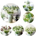 thumbnail image 3 of Mistaha New Artificial Flowers 3 Heads Thorn Parsley Plant Simulation Flower DIY Home Living Room, 3 of 8