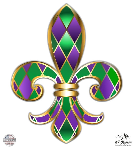 Fleur de Lis New Orleans Mardi Gras - 3