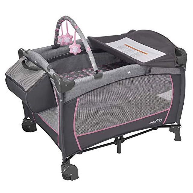 Evenflo Parque Infantil Portátil Babysuite DLX Color Mora