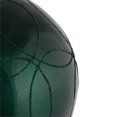 thumbnail image 3 of Vickerman 6" Circle Glitter Pattern Ornaments in Candy Sea Blue (Set of 3), 3 of 3