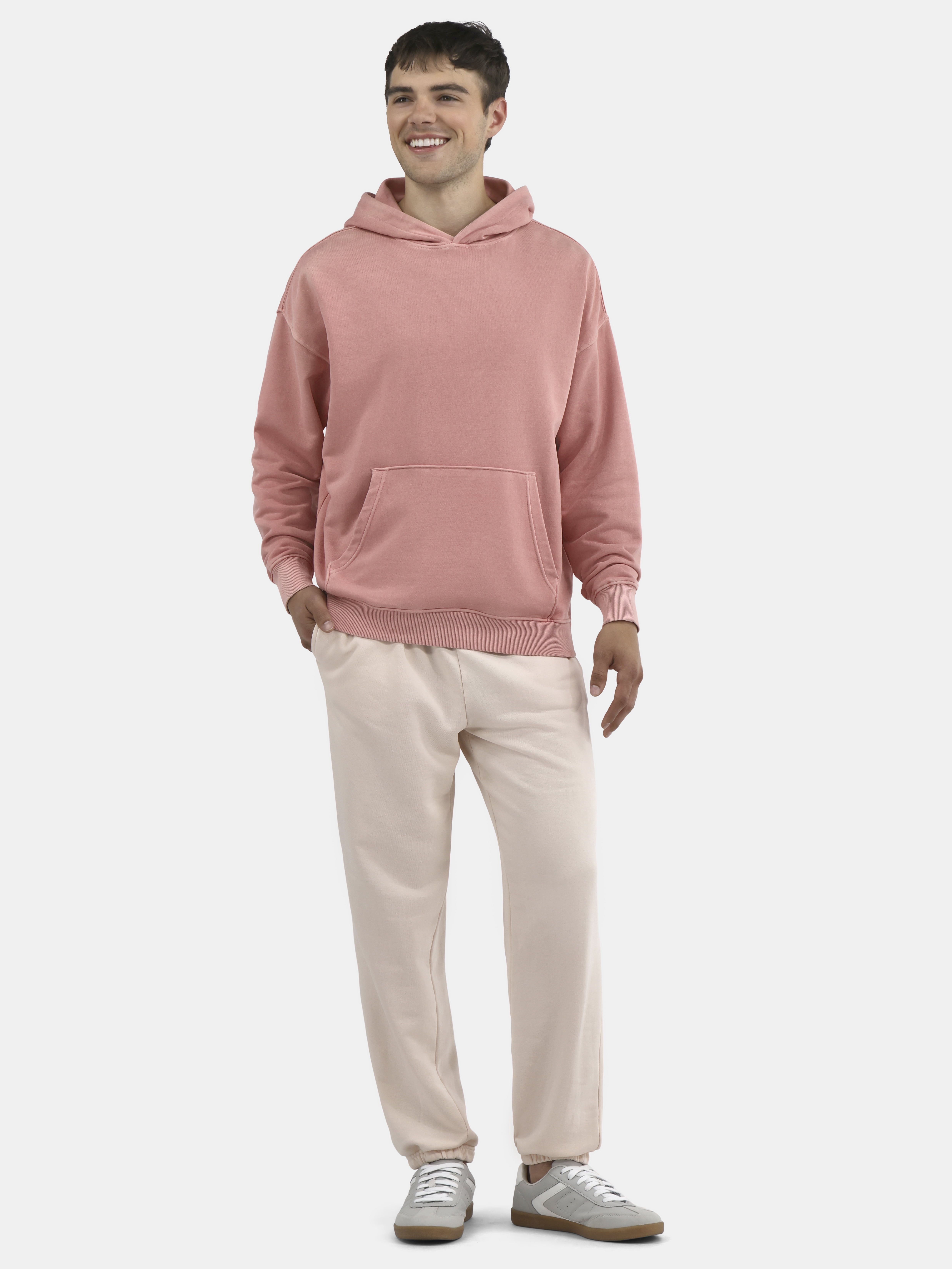 No Boundaries All Gender Soft Fleece Jogger Pants, 30" Inseam, Men's and Big Men's