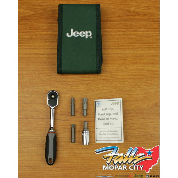 2007-2018 Jeep Wrangler JK Hard Top & Door Install & Removal Tool Kit Mopar  OEM 