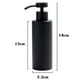 thumbnail image 2 of 2X Dispensador de Jabón de Manos - Dispensadores de Loción para Encimera de Baño de de Acero Inoxidable, Negro, 2 of 5