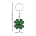 thumbnail image 2 of 2 PCS Four Leaf Keychain Mini Backpack Keychains, 2 of 8