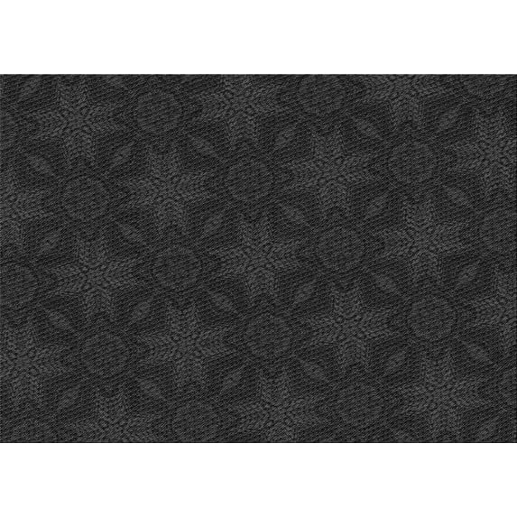 Ahgly Company Indoor Rectangle Patterned Midnight Gray Area Rugs, 7' x 10'
