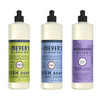 Mrs. Meyers Clean Day Liquid Dish Soap, 1 Pack Lemon Verbena, 1 Pack Bluebell, 1 Pack Lilac, 16 OZ each