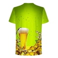thumbnail image 4 of Cameland Nouveau T-Shirt pour Homme à la Mode 3D Imprimé Bière Non Positionné Manches Courtes Col Rond T-Shirt Haut de Sport Décontracté Blouses, 4 of 5