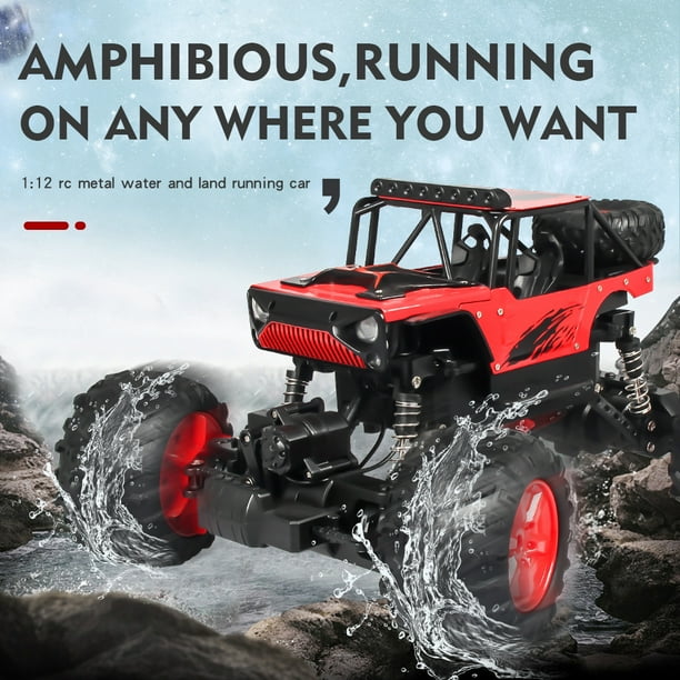 Rc car best sale running on water
