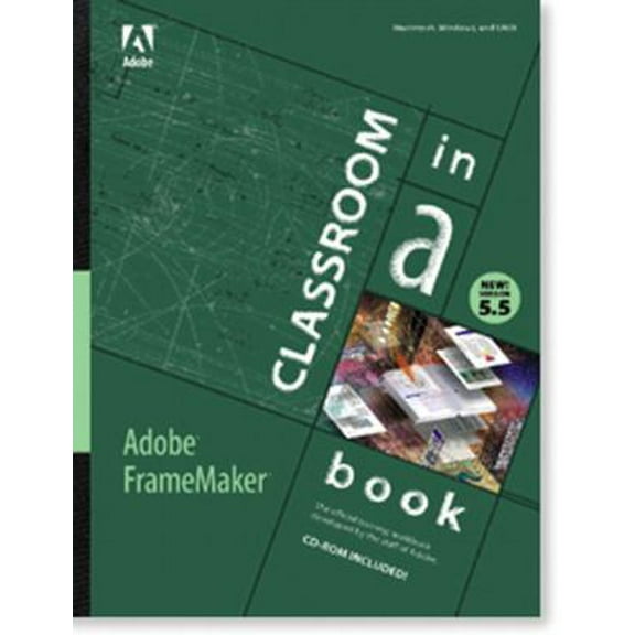 Pre-Owned Adobe Framemaker 5.5: Classroom in a Book (Paperback) 1568303998 9781568303994