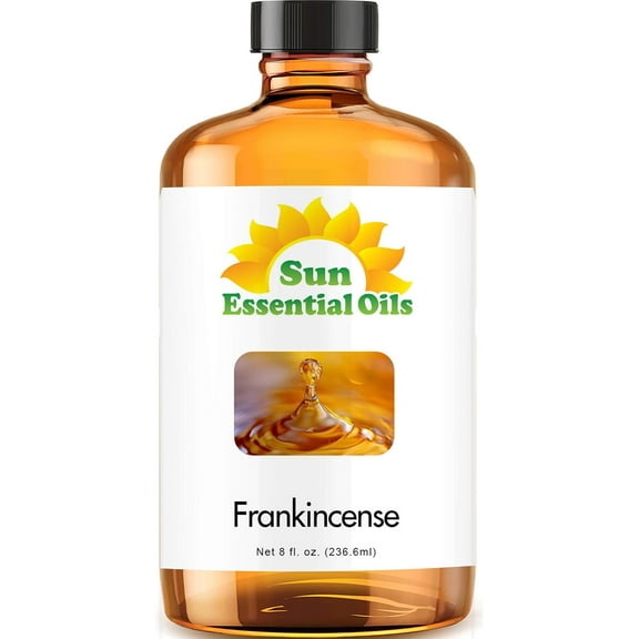 Sun Essential Oils 8oz - Frankincense Essential Oil - 8 Fluid Ounces