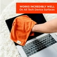 thumbnail image 3 of WHOOSH! Microfiber Cleaning Cloth Pack, 3-Pack 14x14” Screen Cleaning Cloths, Ultra-Soft, Scratch-Free, Odor-Resistant, Safe for Electronics, Glasses, Car Displays, Whiteboards, Machine Washable, 3 of 7