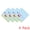 Sky Blue, variant on Unique Bargains Embroidery Cotton 13 x 13 Inches Soft Absorbent Washcloths Peach Pink 4pk