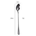 thumbnail image 1 of Cuchara mezcladora de acero inoxidable con mango largo 1010 Cuchara para hielo Cuchara creativa para café Cuchara para helado Cuchara para helado Cuchara redonda con punta para hielo, 1 of 6