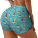 thumbnail image 1 of Fotbe Gnomes Holding Fruits Shorts Sin Costuras – Shorts Deportivos de Cintura Alta para Mujer, Elásticos para Gimnasio, Yoga, Running o Ciclismo-X-Large, 1 of 8