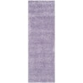 thumbnail image 2 of SAFAVIEH California Plush Solid Shag Runner Rug, Lilac, 2'3" x 5' - Modern Design, Lilac, Non-Shedding & Easy Cleaning, Ultra Plush Thick Pile, Ideal for Living Room, Bedroom, Entryway, 2 of 11