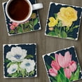 thumbnail image 4 of Thirstystone Garden Bloom 4-Pack Assorted Tumbled Tile Coasters, 4 of 6