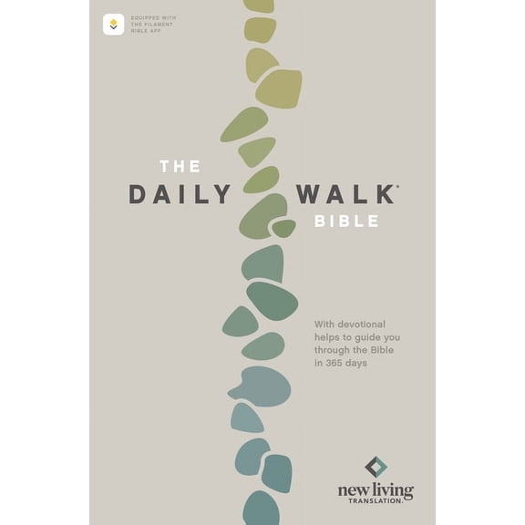 The Daily Walk Bible Nlt, Filament Enabled (Softcover), (Paperback)