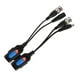 thumbnail image 5 of Convertidor De Cámara Analógica A IP, Video Balun Pasivo Video Balun Pasivo CCTV Power Video Audio Balun Transceptor Con Indicador De Encendido Para HDCVI HDTVI AHD Analógico, 5 of 7