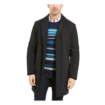 RALPH LAUREN Mens Black Thermal Top Coat 38SHORT