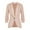 Beige, variant on Blazers For Women Business Casual Sevevn Women's Pleated Sleeves Work Office Coat Suit Jacket