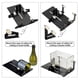 thumbnail image 2 of Scienceny Cortador de botellas de tamaño compacto, accesorios para el hogar, esculturas redondas de vidrio de cerveza, soporte para botellas, Artesanía, 2 of 6