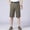 (Casual 45)Army Green, variant on Mens Plus Size Shorts Casual Breeches Fashion Summer Zipper Button Solid Outdoors Pocket Sports Short Short Pants