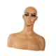 thumbnail image 4 of Busto de cabeza de maniquí femenino de PVC con orificio para la oreja para peluqueros y estilistas., 4 of 9