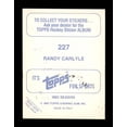 thumbnail image 2 of Randy Carlyle Autographed 1983-84 Topps Stickers Card #227 Pittsburgh Penguins SKU #251554, 2 of 2