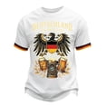 thumbnail image 2 of Telankuip Mens Traditional German Bavarian Oktoberfest T-Shirt Summer Short Sleeve Festival Graphic Tee Classic Crew Neck Retro Pattern Printed Casual Tops Streetwear 1-White XS, 2 of 4