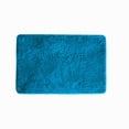 thumbnail image 4 of Queen Mary Bath Rug Luxury Soft Plush Thick Fluffy Microfiber Bathoom Mat, Non-Slip Rubber Back, Floor Mat Water Absorbent 18x30 - Turquoise, 4 of 5