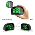 Speedometer HUD GPS Digital Speed Meter with KM/H Speed Speedo Head Up ...