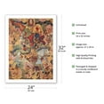 thumbnail image 2 of Kubera King of Horses - God of Wealth - Tantric Buddhist Deity - Vintage Tibetan Thangka Buddhist Painting - Tibet, 13th Century - Bamboo Fine Art 290gsm Paper Print (Unframed) 24x32in, 2 of 4