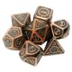 thumbnail image 2 of de Dados de Metal de 7 Piezas de Dados D&D de Metal Poliédrico Aleación de Zinc con para DND 06 Yotijar Lote de dados poliédricos, 2 of 7