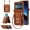 Brown, variant on ELEHOLD Wallet Case for Motorola Razr 2025 ,Shockproof Leather Card Cash Slots Flip Kickstand Protective Wallet Case with Shoulder Strap / Lanyard for Motorola Razr 2025 ,Black