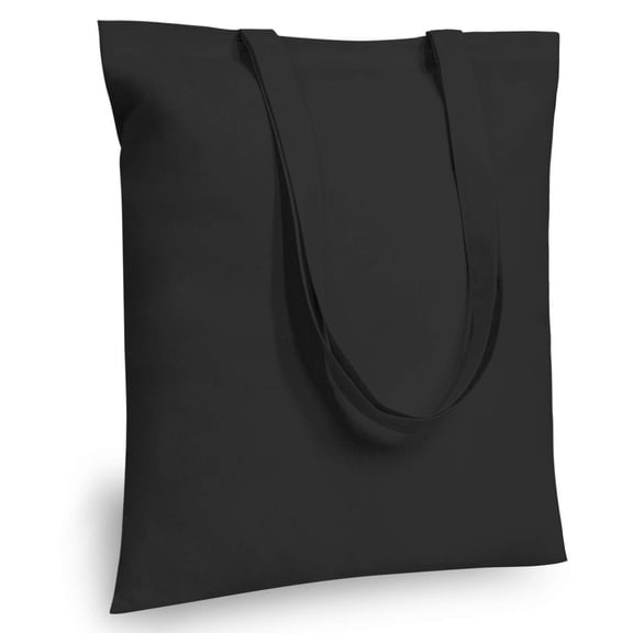 Kaleduo 5-Pack Economical 16"x15" Cotton Tote Bags, Lightweight Medium Reusable Grocery Shopping Cloth Bags, Suitable for DIY, Advertising, Promotion, Gift