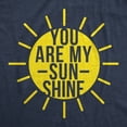 thumbnail image 2 of Womens You Are My Sunshine T Shirt Funny Summer Tee Cute Adorable Graphic Tee Womens Graphic Tees, 2 of 7