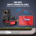 thumbnail image 6 of KFFKFF Plumbing Inspection Device, 165 ft/50m, Equilibrium Maintaining Drainage Cam with 512Hz Signal Emitter, Distance Tracker, 9" Display 1080P HD Serpentine Plumbing Device, 6 of 9