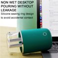 thumbnail image 3 of Small Humidifier, 500ml Portable Mini Humidifier, Personal Cool Mist Dual Jet Humidifiers, Dual Mist Ports, Auto Shut-Off, Desk Humidifier for Baby Bedside Travel Plant Car-Green, 3 of 5