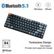 thumbnail image 2 of Teclado Keychron K3 V2 75% Inalámbrico Bluetooth RGB, 2 of 9