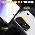 thumbnail image 5 of JTCASES for Samsung Galaxy A53 5G Case, Foldable Kickstand Heavy Duty Protective Rugged Hybird Anti-slip Shockproof/Drop Resistant PC TPU Shell for Samsung Galaxy A53 5G, White, 5 of 7