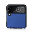 thumbnail image 4 of Allytech Crossbody Case for Samsung Galaxy Z Flip 3 5G Cell Phone (2021) 6.7 inch with Detachable Shoulder Strap Lanyard PU Leather Full Body Shockproof Slim Lightweight Thin Protective Cover, Blue, 4 of 9