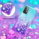 thumbnail image 4 of Funda para Samsung Galaxy A52 5G/4G Transparente con Brillos Carcasa Protectora Antigolpes con Glitter Brillante, 4 of 5