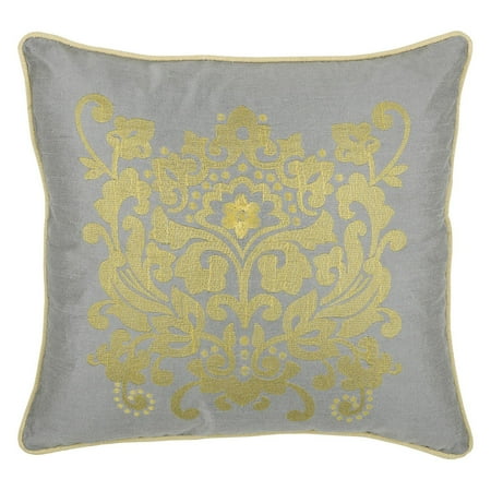 Rizzy Home medallion18" x 18"Polyester decorative filled pillow