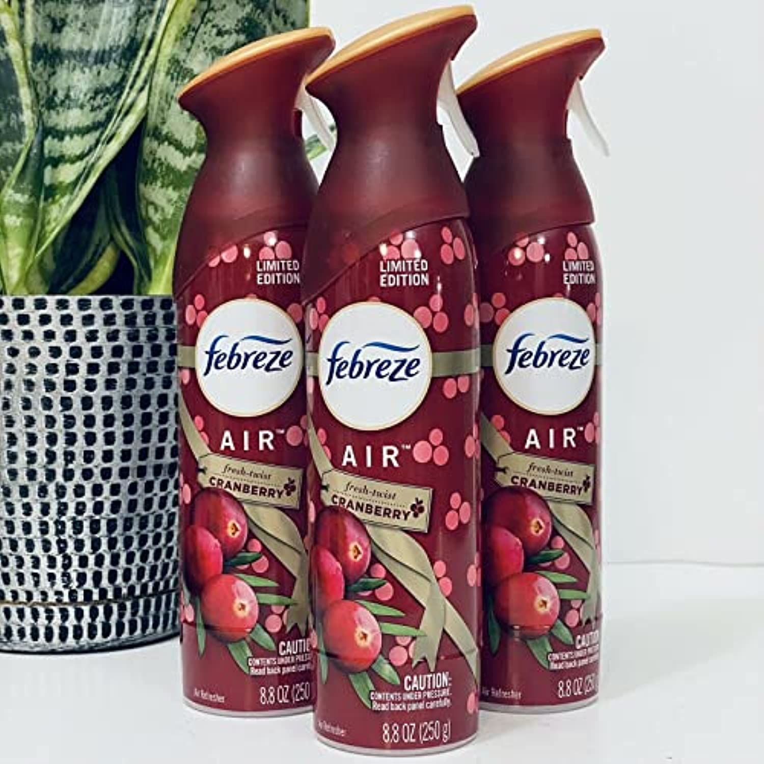 Febreze Air Air Freshener Spray FreshTwist Cranberry Limited