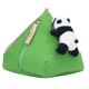 thumbnail image 4 of Monedero con forma de panda Zongzi - Bolsa para llaves de gran capacidad para cosméticos, 4 of 10