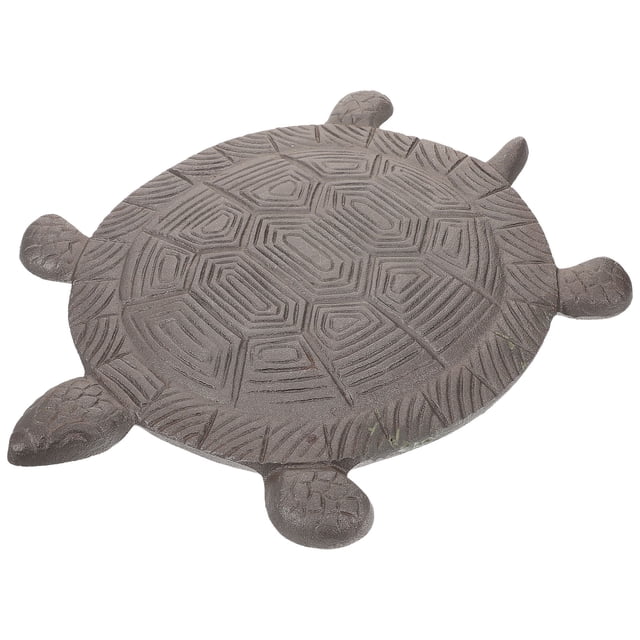 OULII Decorative Stepping Stone Iron Garden Design for Friends Family 1Pack